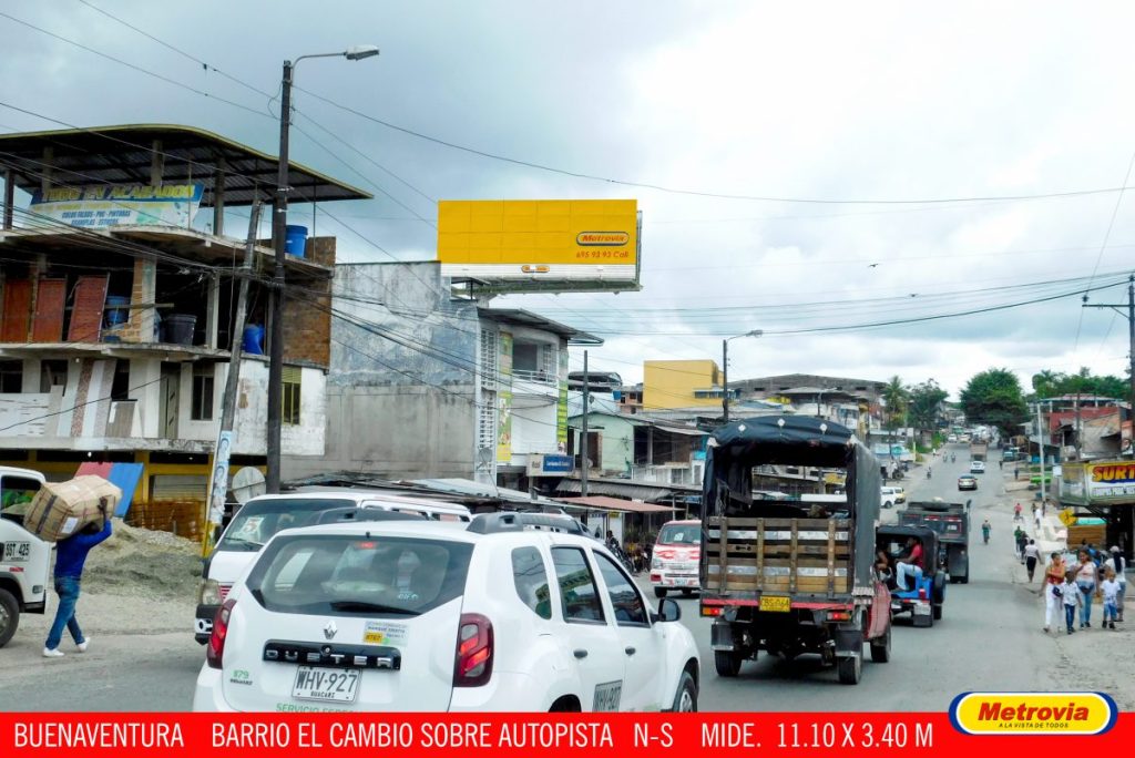 Barrio El Cambio Autopista Contraflujo